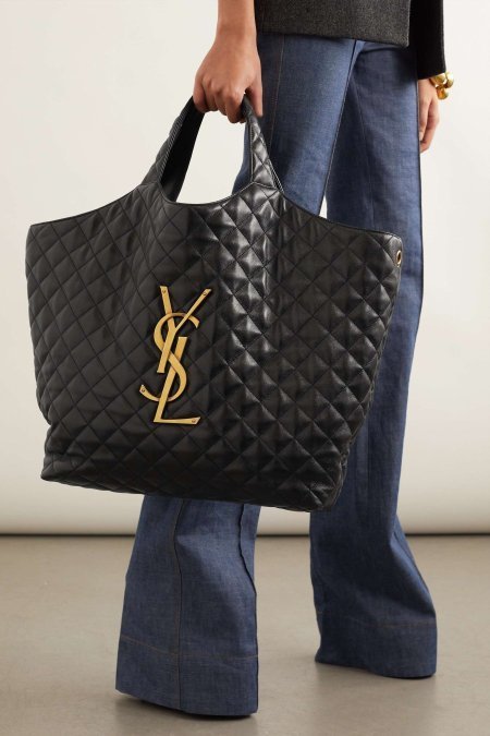 شنطة - YSL Tote Bag / مع شنطة مقلمة