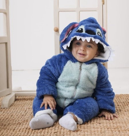 افرهول ستِتش ازرق مبطن فرو