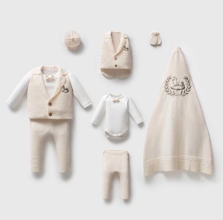 طقم استقبال الحصان المميز  - صوف ناعم