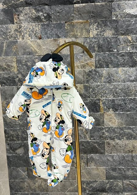 افرهول  ميكي ازرق مبطن فرو